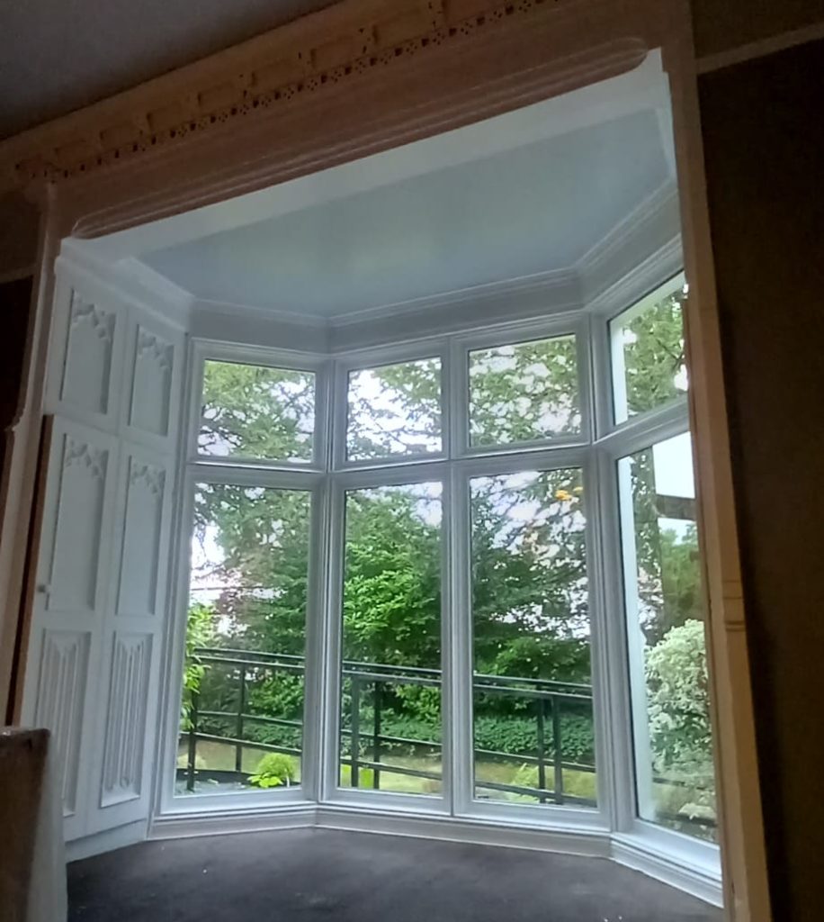 view of casement window 